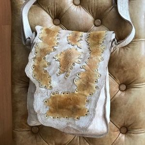 Bed Stu Leather Shoulder Bag Bohemian Hippie Chic